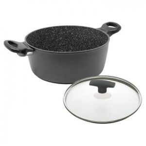 Pedrini Maori Granite Casserole Induction Base 28cm