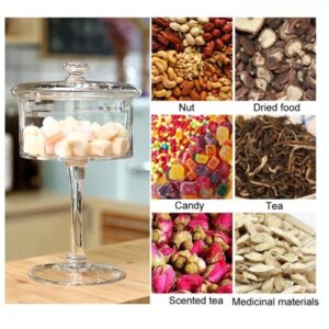 Glass Cookie and Candy Jar 16x23Cm