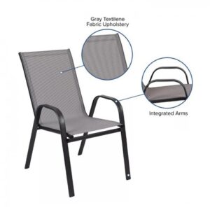 Outdoor Metal Mesh Chair
