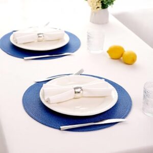 Placemat Round Woven 4Pcs