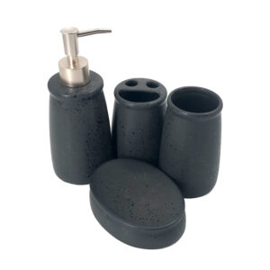 Bathroom Accessory Set Plain Spray