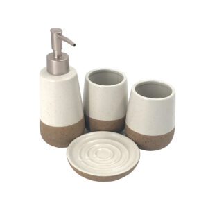 Bathroom Accessory Set Plain