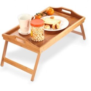 Bamboo Breakfast Tray 50x30Cm