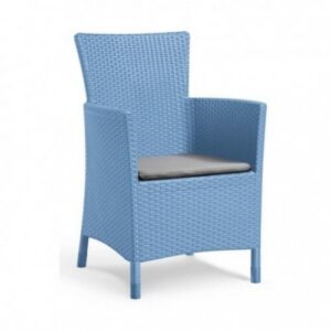 Allibert Iowa Dining Chair Furniture Blue